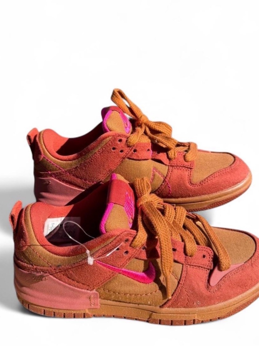 Nike Dunk Low Disrupt 2 Desert Bronze Pink Women’s Size 6 DH4402-200 New